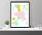 Abstract Artwork Wall Art Pink Classic Framed Canvas Prints Artwork
